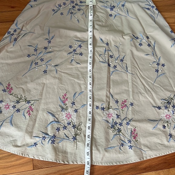 Covington embroidered cotton skirt - Picture 12 of 16